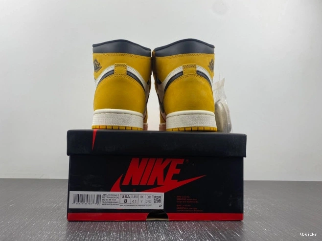 Rep TBK Yellow Air Ochre 1 High DZ5485-701 OG Jordan 0702